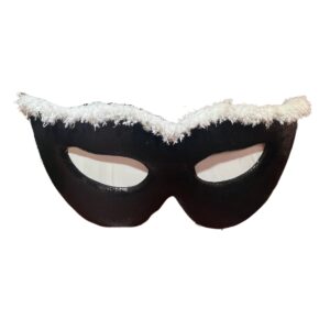 Masquerade Mask - Black Sequin