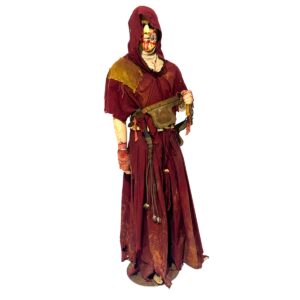 Life Size Hooded Man Figure