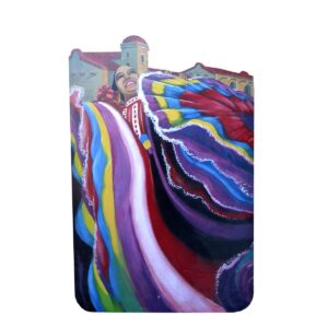 Cutout - Mexican Senorita Dancing