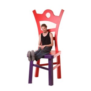 Alice in Wonderland Giant Chair