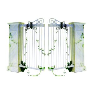 Pearly White Gates Set - Sydney Prop Specialists - Props Hire and Event Theming