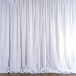 White Chiffon Drape-0