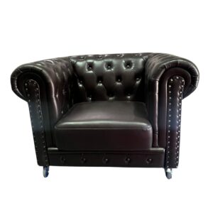 Single Chesterfield - Brown