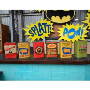 Vintage Motor Oil Cans
