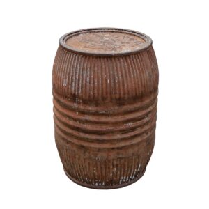 Metal Barrel with Lid