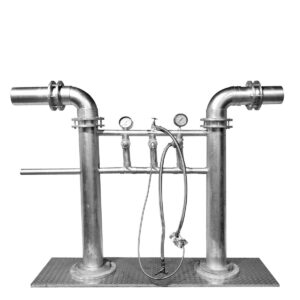 Steel Pipes with Junctions and Gauges