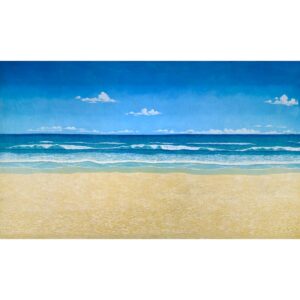 Perfect Beach with Sky Painted Backdrop BD-0022
