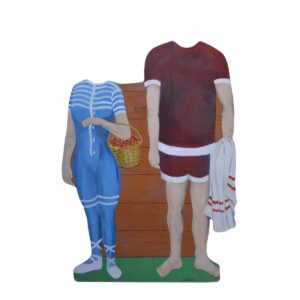 Cutout - Old Time Bathers Photo Op