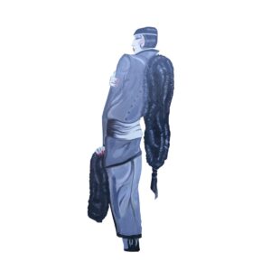 Cutout - Flapper Facing Away