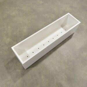 Planter Box for Hedge Wall