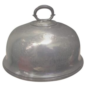 Silver Ornate Cloche