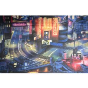 Gotham City Dockside Painted Backdrop BD-0841-0