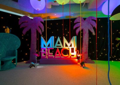Miami Beach Theme - Sydney Prop Specialists