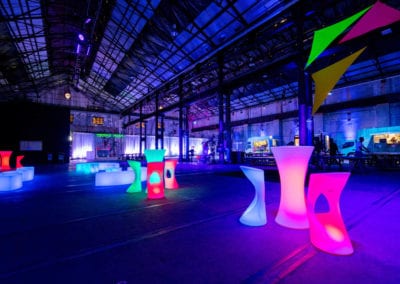 Neon Garden Theme - Sydney Prop Specialists