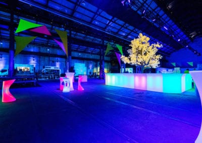 Neon Garden Theme - Sydney Prop Specialists