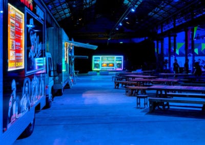 Neon Garden Theme - Sydney Prop Specialists