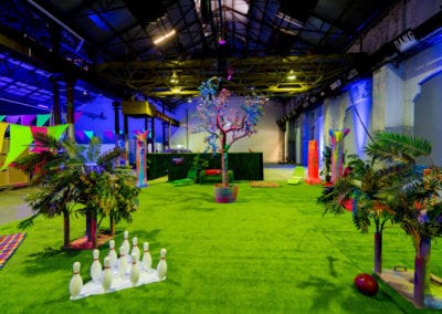 Neon Garden Theme - Sydney Prop Specialists
