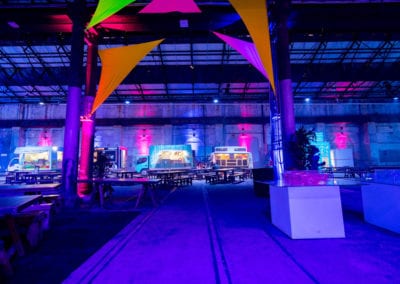 Neon Garden Theme - Sydney Prop Specialists