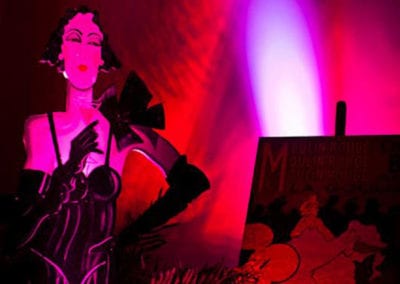 Parisian Burlesque Theme - Sydney Prop Specialists