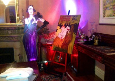 Parisian Burlesque Theme - Sydney Prop Specialists