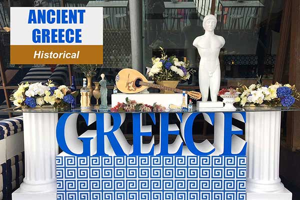 Ancient Greece Theme - Historical Themes -  Sydney Prop Specialists