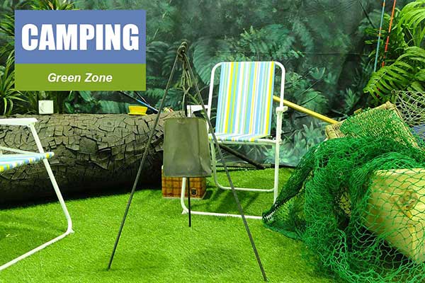 Camping Theme - Green Zone Themes -  Sydney Prop Specialists