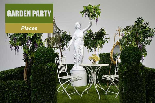 Garden Party Theme - Place Themes -  Sydney Prop Specialists