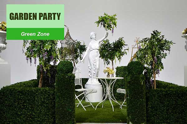 Garden Party Theme - Green Zone Themes -  Sydney Prop Specialists