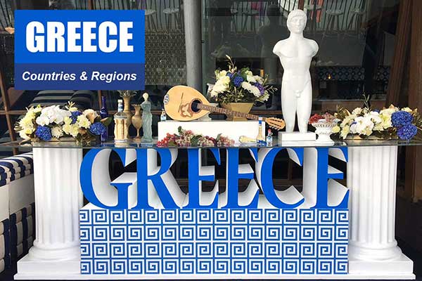 Greece Theme - Sydney Prop Specialists