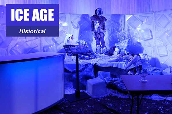 Ice Age Theme - Historical Themes -  Sydney Prop Specialists