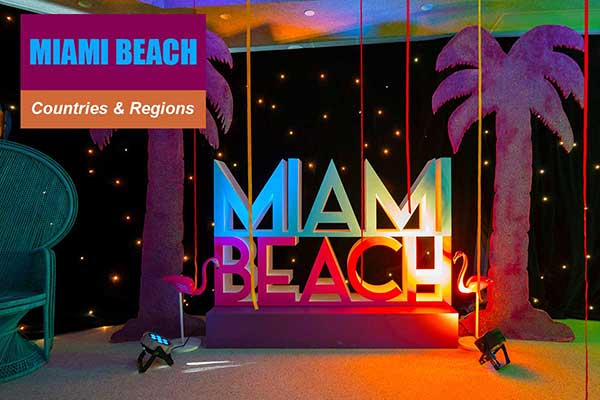 Miami Beach Theme - Sydney Prop Specialists