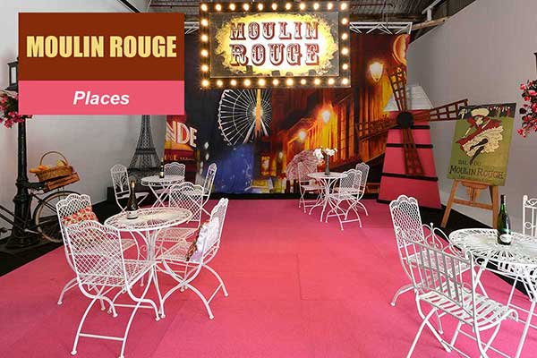 Moulin Rouge Theme - Place Themes -  Sydney Prop Specialists