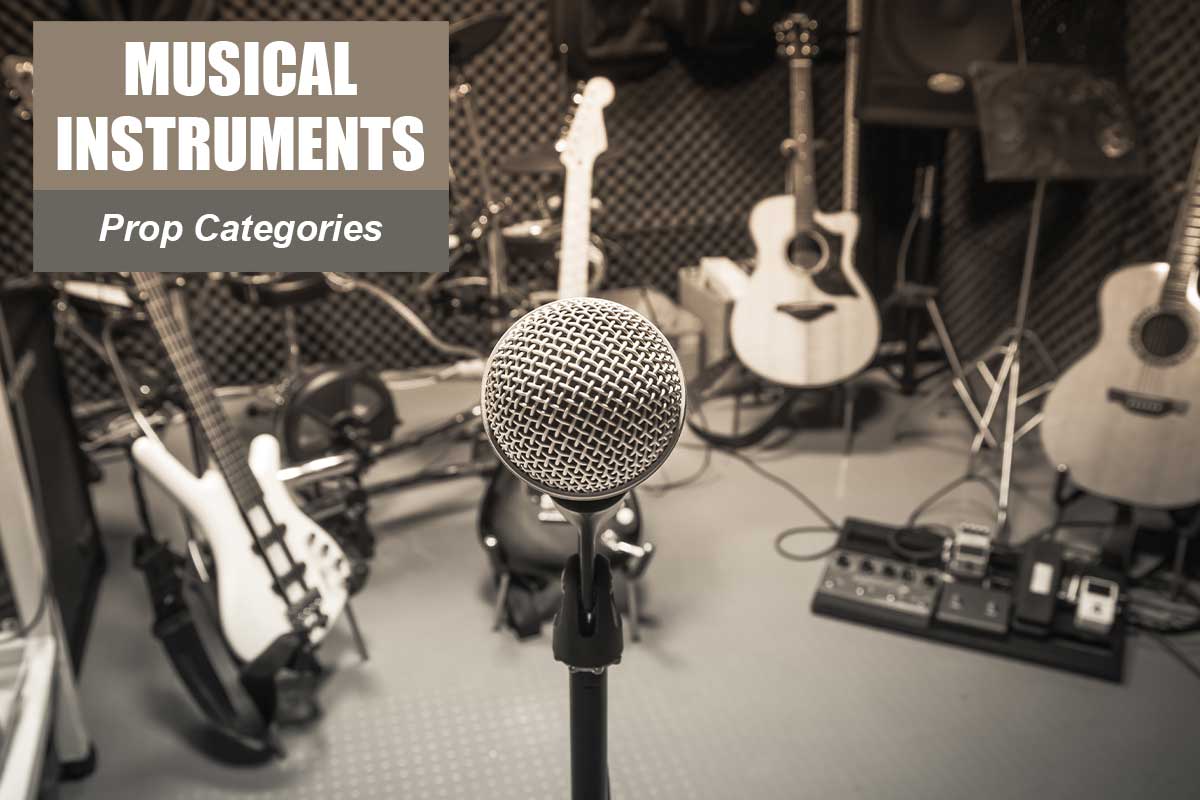 Musical and Audio Props -  Sydney Prop Specialists