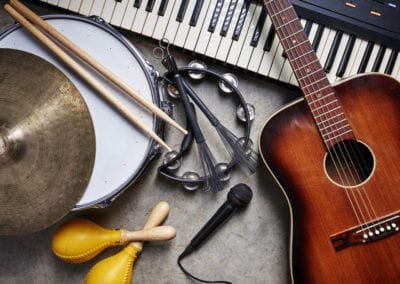 Musical Instruments - Sydney Prop Specialists