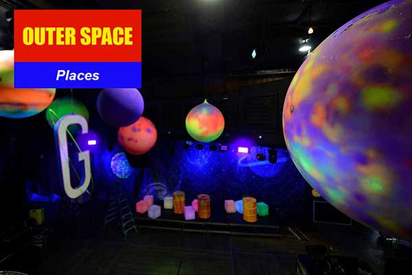 Outer Space Theme - Place Themes -  Sydney Prop Specialists