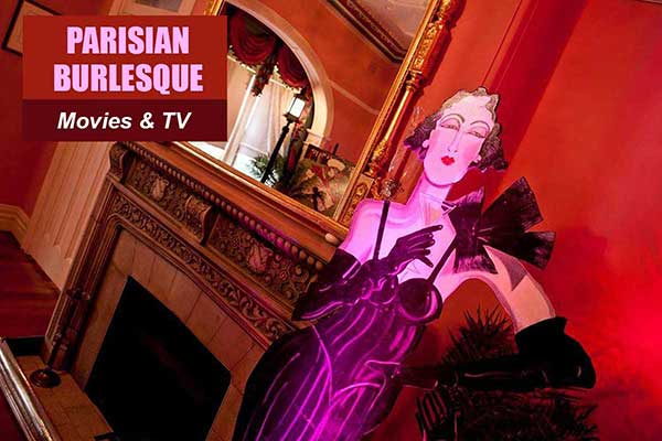 Parisian Burlesque Theme - Movie and TV Themes -  Sydney Prop Specialists