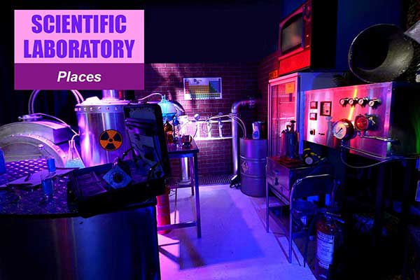 Scientific Laboratory Theme - Place Themes -  Sydney Prop Specialists