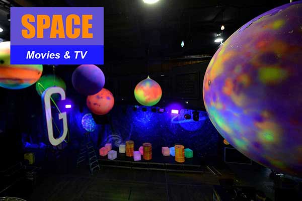 Space Theme - Movie and TV Themes -  Sydney Prop Specialists