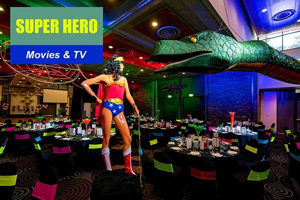 Super Hero Theme - Movie and TV Themes -  Sydney Prop Specialists