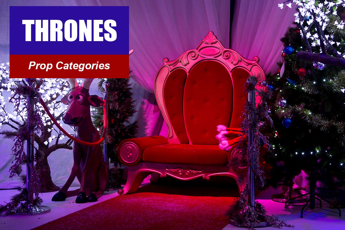 Thrones and Regval Chairs -  Sydney Prop Specialists