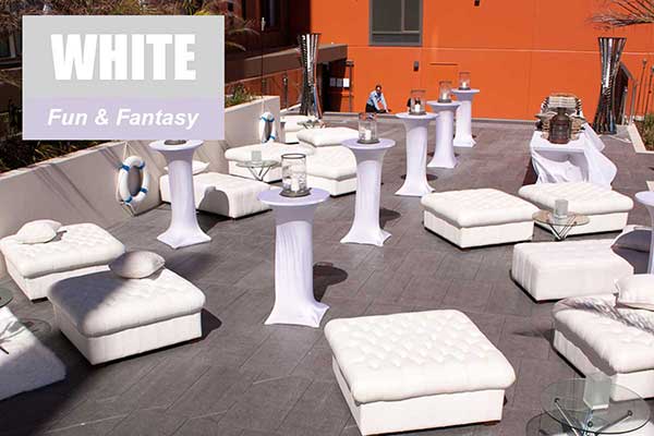 White Theme - Fun and Fantasy Themes - Sydney Prop Specialists