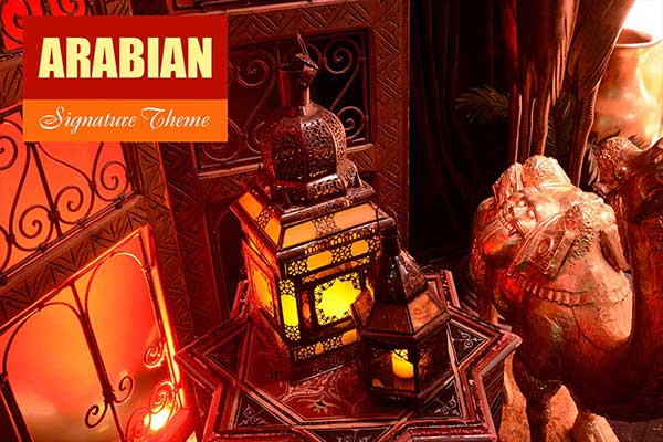 Arabian Theme - Signature Themes - Sydney Prop Specialists