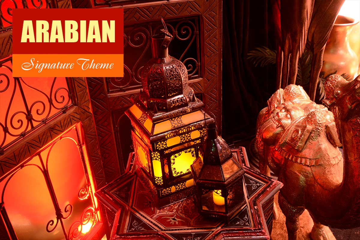 Arabian Theme - Signature Themes - Sydney Prop Specialists