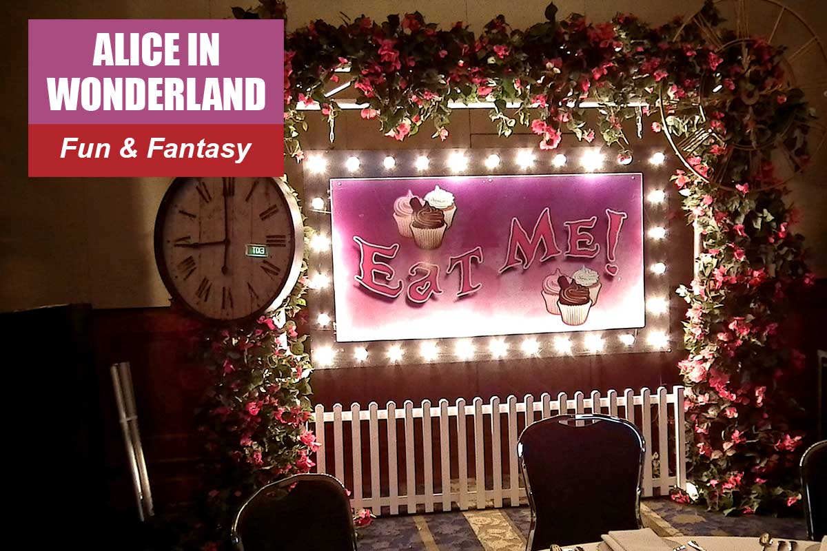 Alice in Wonderland Theme - Brand Activation Themes at Sydney Prop Specialists