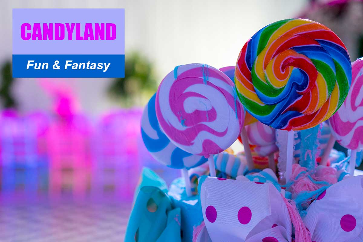 Candyland Theme - Exhibition and Trade Show Themes at Sydney Prop Specialists