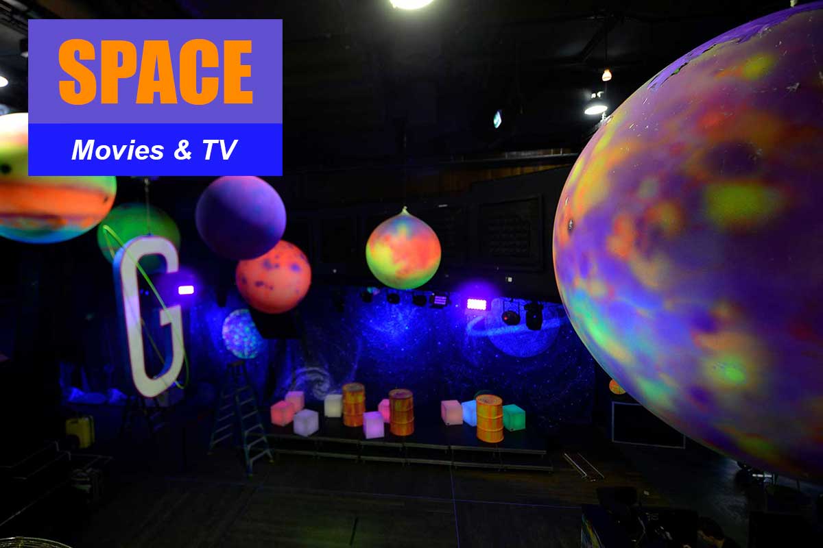 Space Theme - Brand Activation Themes at Sydney Prop Specialists