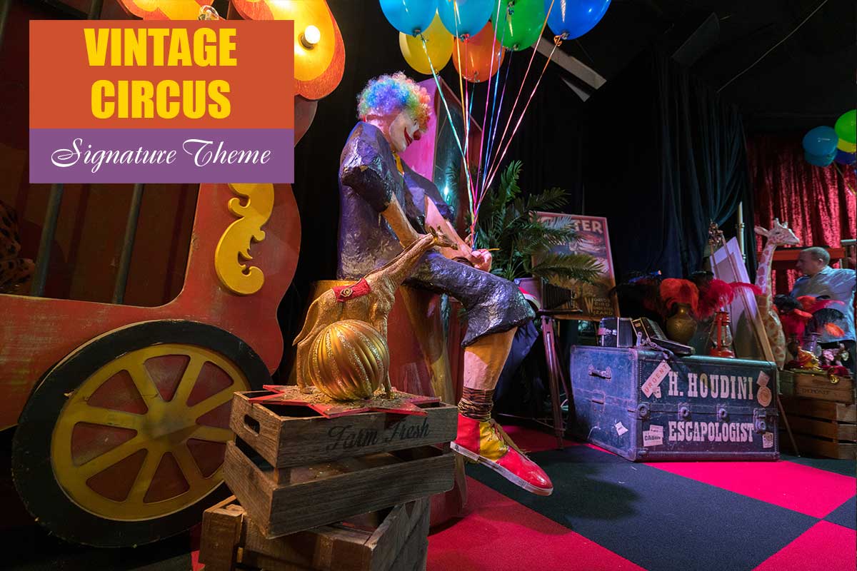 Vintage Circus Theme - Exhibition and Trade Show Themes at Sydney Prop Specialists