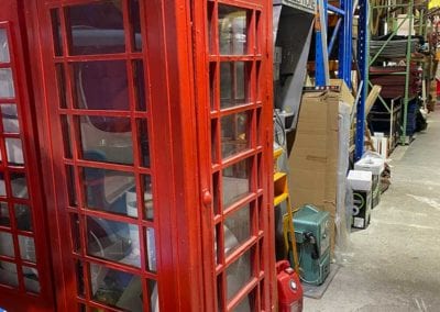 Man Cave Props and Theming - Old Phone Booths