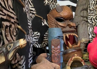 Man Cave Props and Theming - Tribal Artifacts and African Props