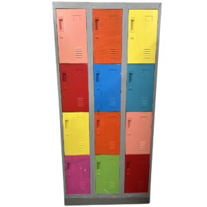 School Locker Block of 12
